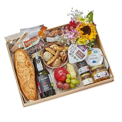 Cesta de Café da Manhã Especial Zero Lactose