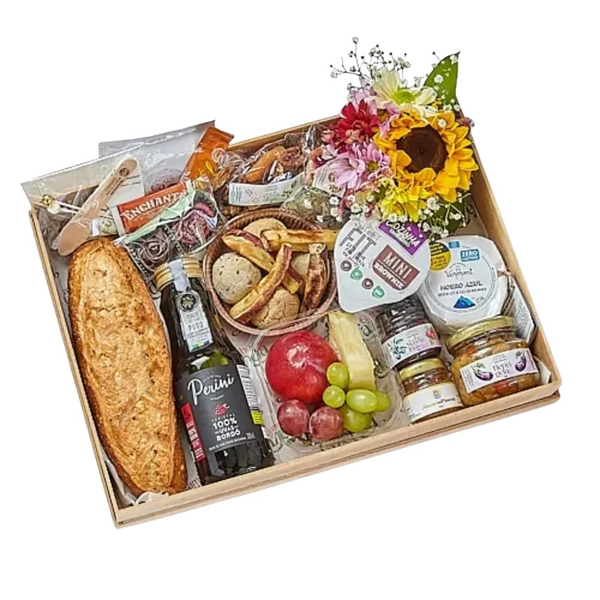 Cesta de Café da Manhã Especial Zero Lactose