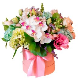 Imagem de Hat Box Marie Mix de Flores
