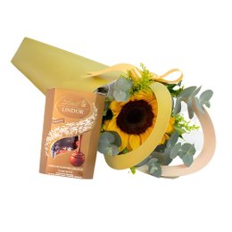 Imagem de Delicado de Girassol com Lindt Lindor Balls Sortido
