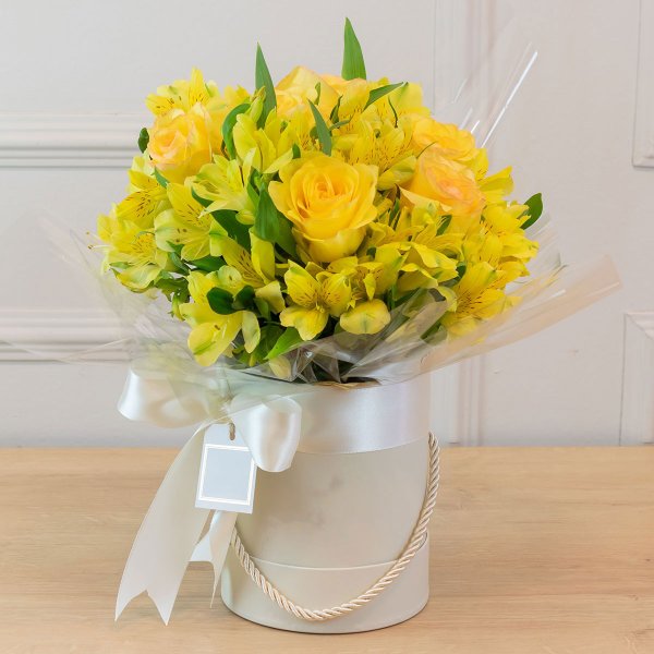 Kit Presente Grenoble Amarelo Urso, Baci e Chandon