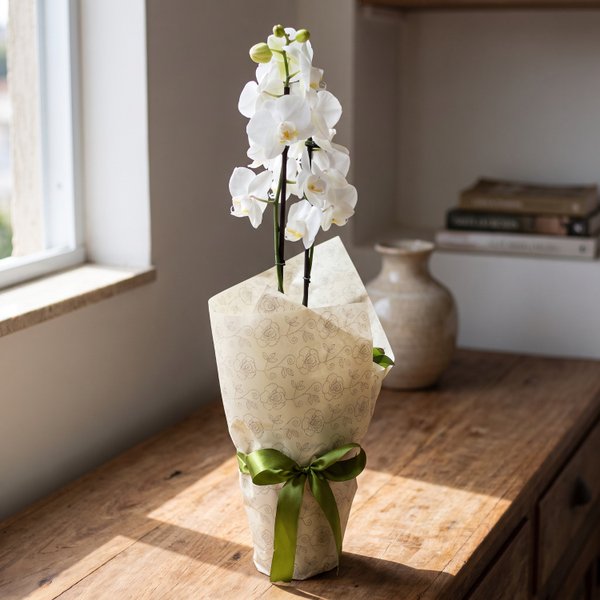 Mini Orquídea Orvalho da Manhã
