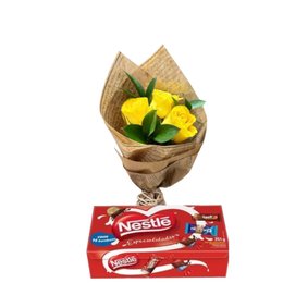 Imagem de Buquê  Amarelo Encantado