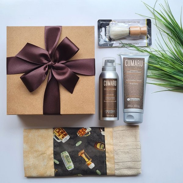 Presente Masculino Cumaru Sampoo e Barba