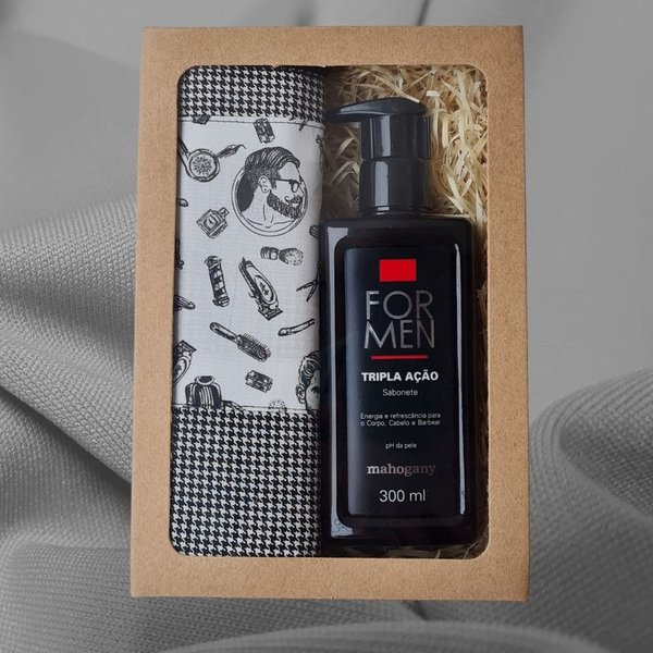 Presente Masculino Cuidado Elegante