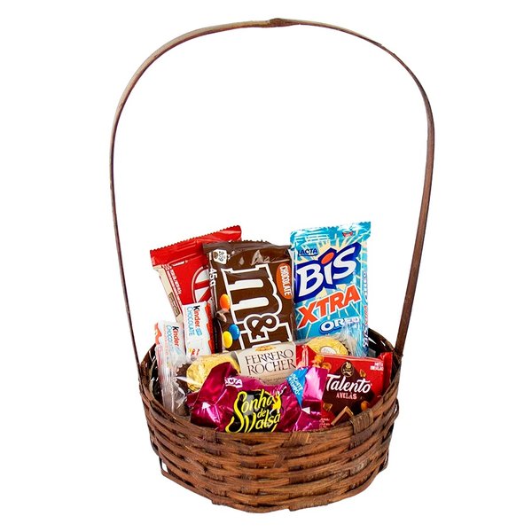 Mini Cesta de Chocolates