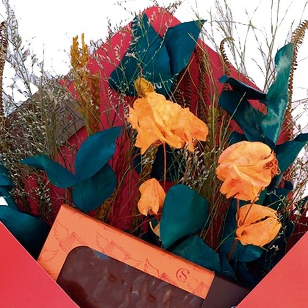Caixa Envelope Floral Amor Eterno