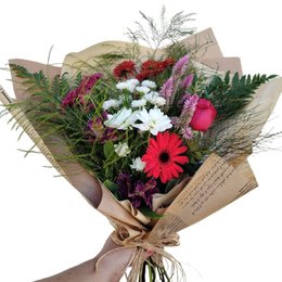 Imagem de Buquê de Flores do Campo Colorido