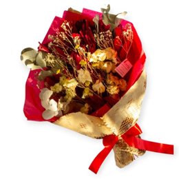 Imagem de Buquê Love Flores Naturais Desidratadas