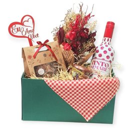 Imagem de Celebração Floral Com Cookies Artesanais