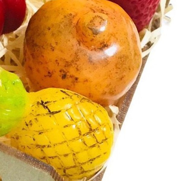 Frutas De Sabonete e Caixote 