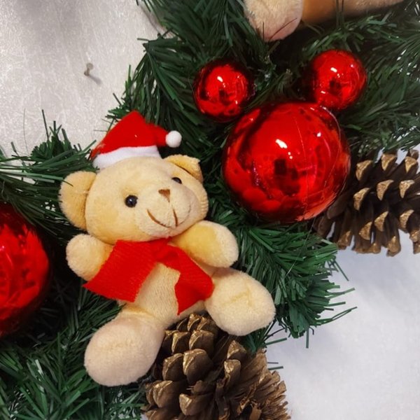 Guirlanda Natalina de Ursos 