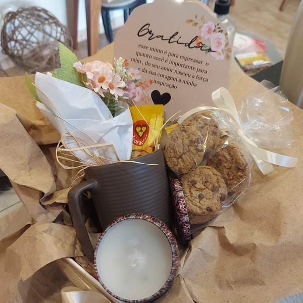 Cesta Café com Gratidão