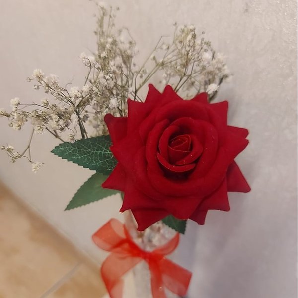 Gratidão Com Uma Rosa