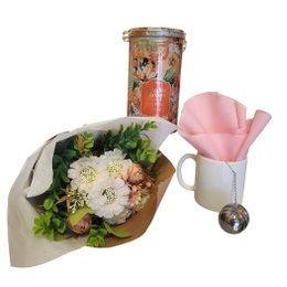 Imagem de Kit Chá & Biscoitos Paradise Garden