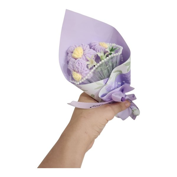 Kit Mimo Floral em Crochê