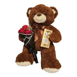 Imagem de Kit Grand Amour-Urso Gigante