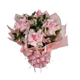 Imagem de Buquê com Rosas e Astromélias 