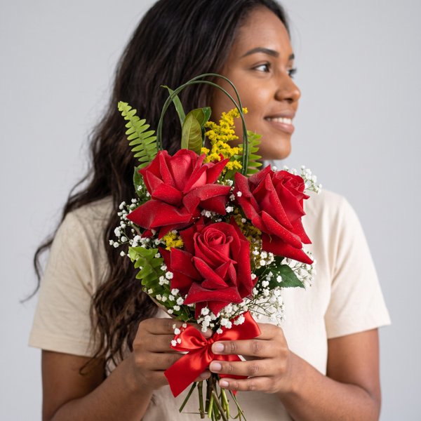 Três Lindas Rosas Colombianas 