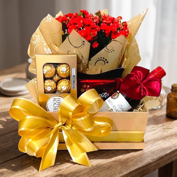 Caixa Amor e Flores