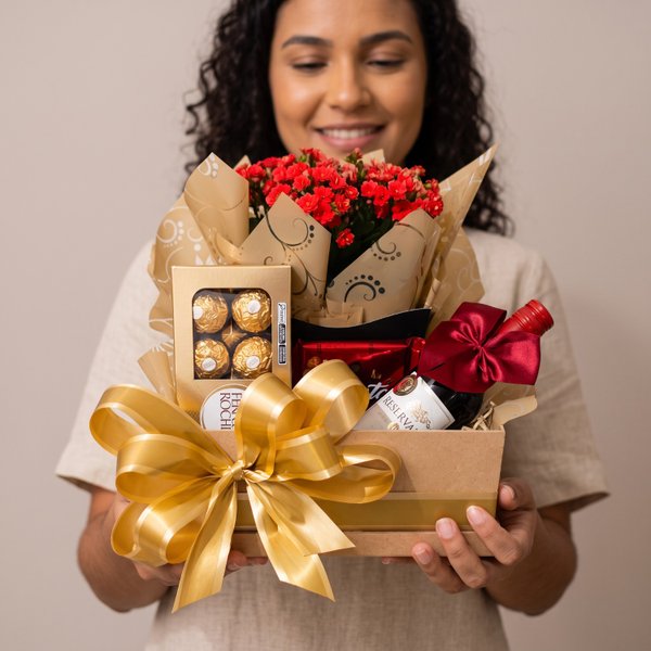Caixa Amor e Flores