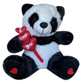 Urso Panda de Pelúcia Amor