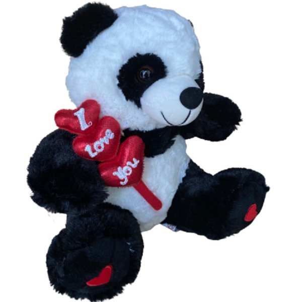 Urso Panda de Pelúcia Amor