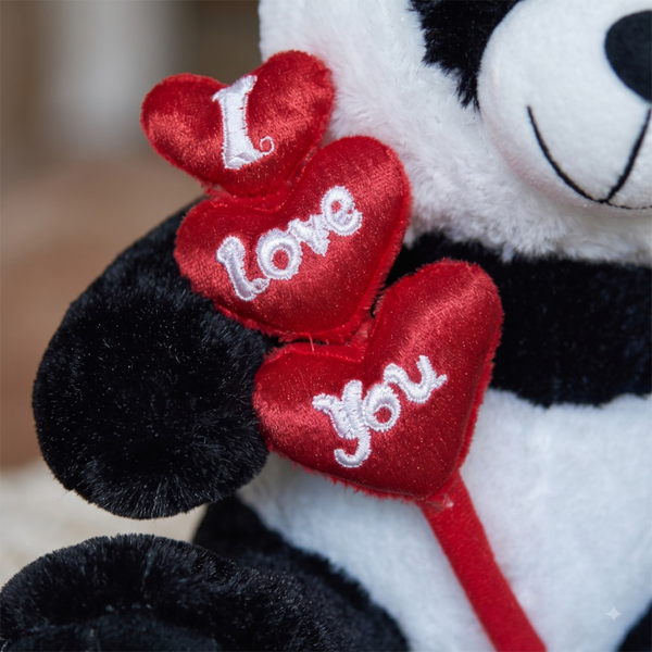 Urso Panda de Pelúcia Amor