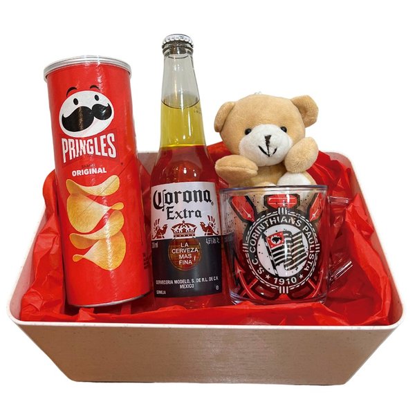 Kit Corona e Caneca Corinthians