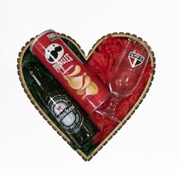 Imagem de Cesta Coração São Paulo e Petisco