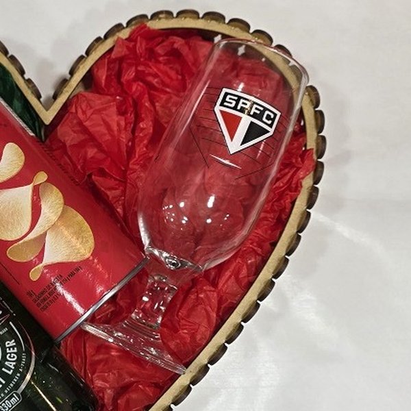 Cesta Coração São Paulo e Petisco