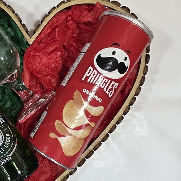 Cesta Coração Palmeiras e Petisco