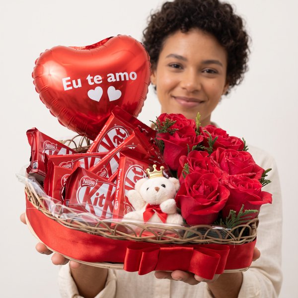 Kit Love Com Balão