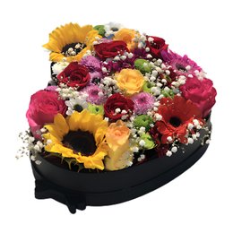 Imagem de Box Requinte Com Mix de Flores