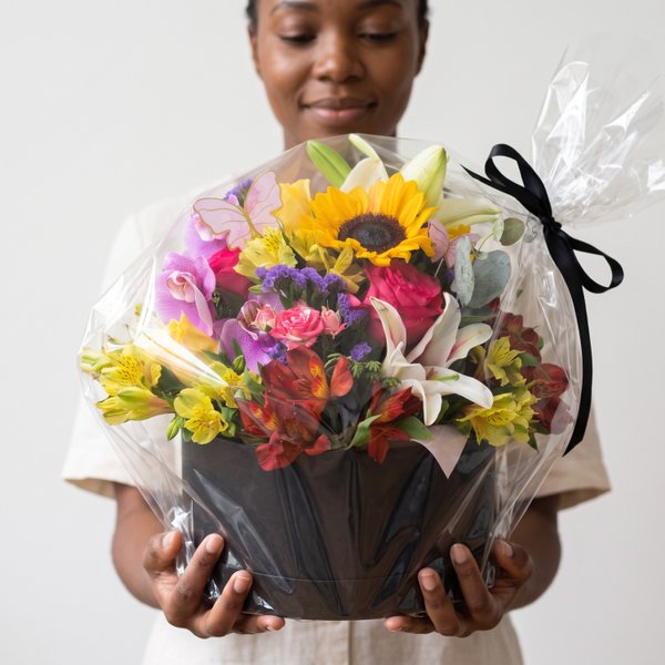 Box Luxo Com Mix de Flores 