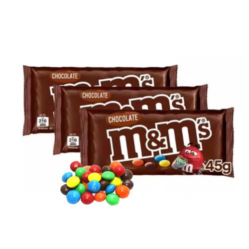 Kit Com 3 Chocolates M&M