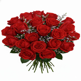 Buquê de 36 Rosas Vermelhas & Gypsophila