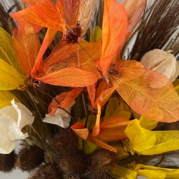 Arranjo Com Flor Desidratada 