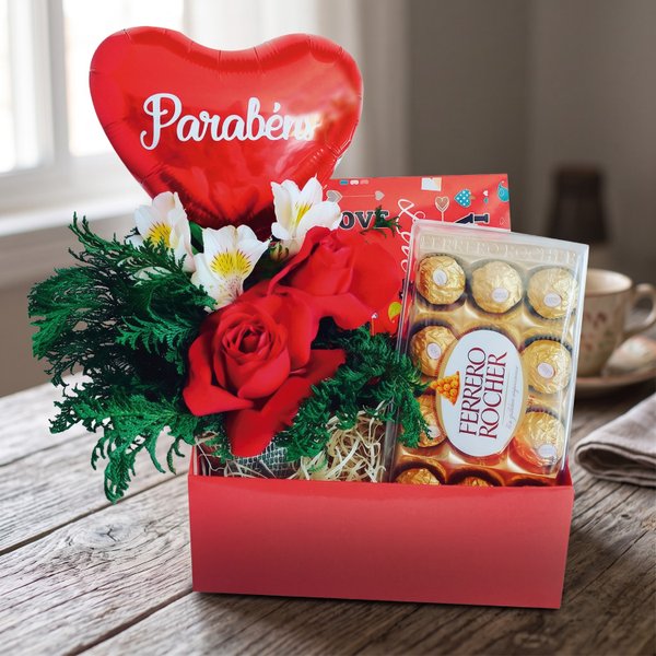 Caixa Ferrero e Rosas Carolas 