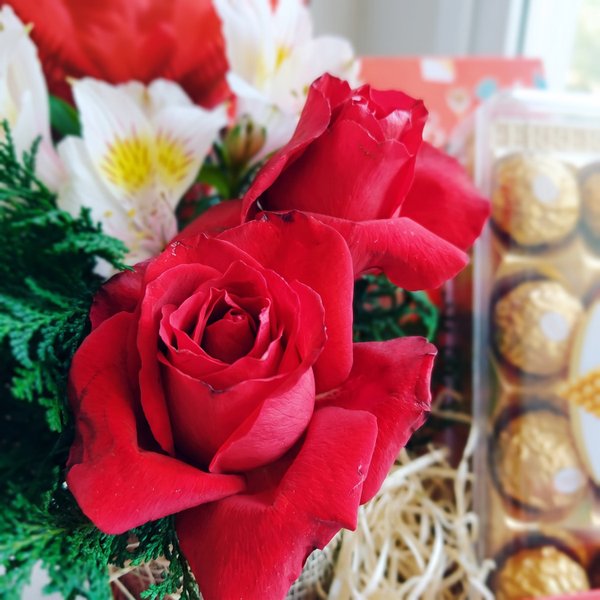 Caixa Ferrero e Rosas Carolas 