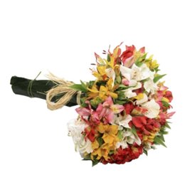 Imagem de Buquê de Astromelia colorido 