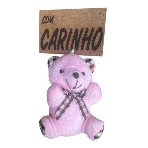 Chaveiro com Placa com Carinho