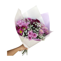 Imagem de Buquê de Crisântemo Coloridas 