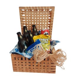 Imagem de Cesta de Cervejas Artesanais e Petiscos