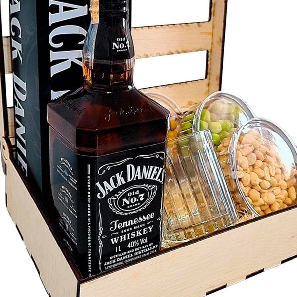 Baú Whisky Jack Daniel's Petiscos 
