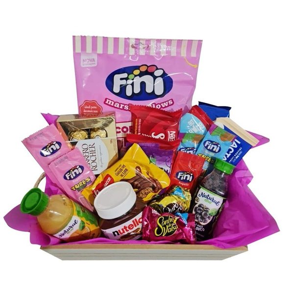 Cesta Infantil Fini Chocolates Nutella 