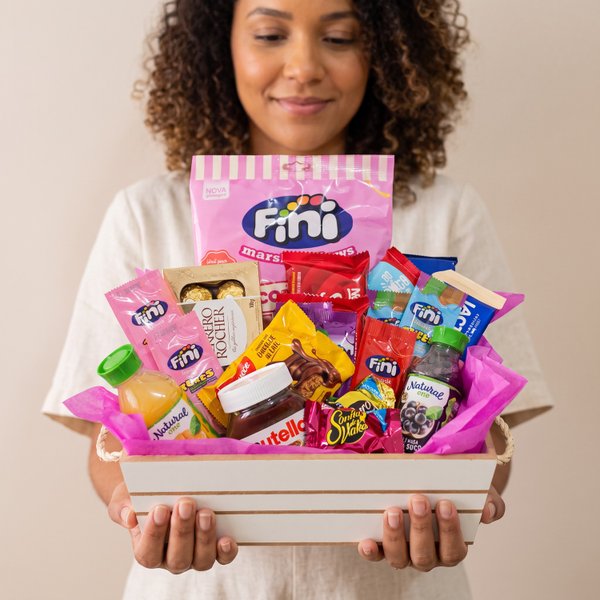 Cesta Infantil Fini Chocolates Nutella 