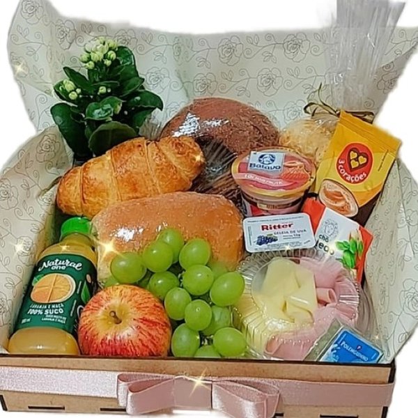 Box Café da Manhã Delicioso Premium 