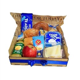 Imagem de Cesta de Café da Manhã com Pães Premium 