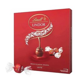 Imagem de Bombom de Chocolate Suiço Lindt Lindor 112g